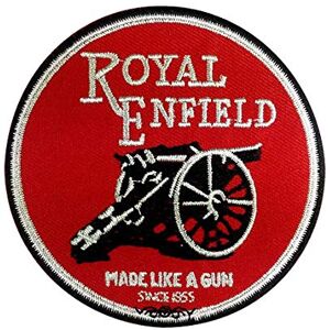 Royal Enfield Écusson Patch en fer brodé sur accessoire - Publicité Royal Enfield Écusson Patch en fer brodé sur accessoire - Publicité