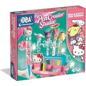 Clementoni Idea Atelier Hello Kitty Lot de 5 stylos et figurines, décorations et autocollants, jouet créatif et coffret cadeau pour enfants à partir de 6 ans - Publicité Clementoni Idea Atelier Hello Kitty Lot de 5 stylos et figurines, décorations et autocollants, jouet créatif et coffret cadeau pour enfants à partir de 6 ans - Publicité