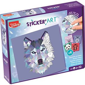Maped Creativ Sticker'Art Activité de Gommettes au Numéro, + de 400 Gommettes pour Créer des Images d'animaux en Origami Activité Créative, Réflexion et Concentration Dès 6 Ans - Publicité Maped Creativ Sticker'Art Activité de Gommettes au Numéro, + de 400 Gommettes pour Créer des Images d'animaux en Origami Activité Créative, Réflexion et Concentration Dès 6 Ans - Publicité