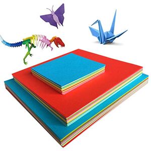 Amison Papier Origami 600 Feuilles Multicolores, 3 Tailles, Double Face, Idéal pour Origami, Artisanat et Éducation - Publicité Amison Papier Origami 600 Feuilles Multicolores, 3 Tailles, Double Face, Idéal pour Origami, Artisanat et Éducation - Publicité