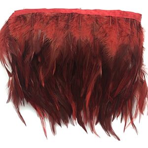 Sowder Lot de 4,6 m de bordure en plumes de coq pour décoration de robe (bordeaux) - Publicité Sowder Lot de 4,6 m de bordure en plumes de coq pour décoration de robe (bordeaux) - Publicité