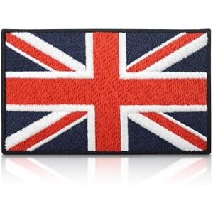 Finally Home Écusson Thermocollant 8,4 x 4,9 cm Drapeau Angleterre Patch Thermocollant Union Jack Great Britain - Publicité Finally Home Écusson Thermocollant 8,4 x 4,9 cm Drapeau Angleterre Patch Thermocollant Union Jack Great Britain - Publicité