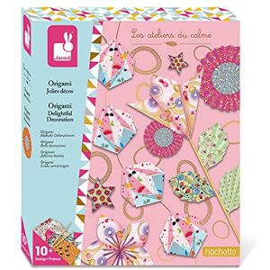 Janod Origami Delightful Decoration Les Ateliers du Calme Childrens Creative Leisure Kit Encourages Creativity Suitable for ages 10 and up J07887 - Publicité Janod Origami Delightful Decoration Les Ateliers du Calme Childrens Creative Leisure Kit Encourages Creativity Suitable for ages 10 and up J07887 - Publicité