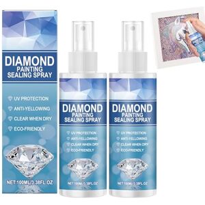 KEORHEZ 2 Bouteilles De Spray Colle Pour Diamond Painting,200 Ml Diamond Painting En Spray,Scellant Pour Peinture Diamant,Clair Et Brillant,Pour La Peinture Au Diamant - Publicité KEORHEZ 2 Bouteilles De Spray Colle Pour Diamond Painting,200 Ml Diamond Painting En Spray,Scellant Pour Peinture Diamant,Clair Et Brillant,Pour La Peinture Au Diamant - Publicité
