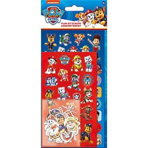 Paper Projects Paw Patrol Lot d'autocollants assortis Comprend 3 types d'autocollants Parfait pour la décoration et le scrapbooking Bleu/rouge 24,5 cm x 11 cm - Publicité Paper Projects Paw Patrol Lot d'autocollants assortis Comprend 3 types d'autocollants Parfait pour la décoration et le scrapbooking Bleu/rouge 24,5 cm x 11 cm - Publicité
