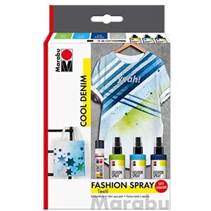Marabu Fashion Shimmer 171800080, Cool Denim, 1 Set - Publicité Marabu Fashion Shimmer 171800080, Cool Denim, 1 Set - Publicité