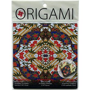 Yasutomo Origami Paper Kaleidoscope Yuzen Kimono Pattern (4527) - Publicité Yasutomo Origami Paper Kaleidoscope Yuzen Kimono Pattern (4527) - Publicité