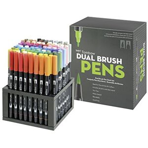Tombow AB-S-96C Lot 96 Feutres pinceau à 2 pointes Multicolores - Publicité Tombow AB-S-96C Lot 96 Feutres pinceau à 2 pointes Multicolores - Publicité