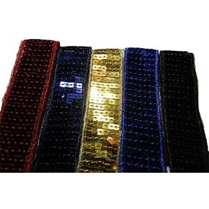 ILC MERCERIE PARADIS Ruban Galon Bande Paillettes Sequins en Chutes/Largeur 24 mm (Chutes de Ruban sequins 20 à 60 cm) - Publicité ILC MERCERIE PARADIS Ruban Galon Bande Paillettes Sequins en Chutes/Largeur 24 mm (Chutes de Ruban sequins 20 à 60 cm) - Publicité
