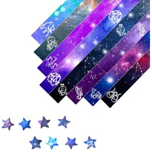 Sicheii Lot de 540 Feuilles de Papier Lucky Star 12 Bandes de Papier Origami 8 Motifs pour Fabrication d'Étoiles Origami, Ciel Étoilé Bandes de Papier Pliables pour Loisirs Créatifs B - Publicité Sicheii Lot de 540 Feuilles de Papier Lucky Star 12 Bandes de Papier Origami 8 Motifs pour Fabrication d'Étoiles Origami, Ciel Étoilé Bandes de Papier Pliables pour Loisirs Créatifs B - Publicité