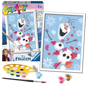 Ravensburger Kits de Peinture CreArt Disney Frozen Olaf par numéros pour Enfants et Adultes à partir de 7 Ans Set de Bricolage pour Enfants - Publicité Ravensburger Kits de Peinture CreArt Disney Frozen Olaf par numéros pour Enfants et Adultes à partir de 7 Ans Set de Bricolage pour Enfants - Publicité
