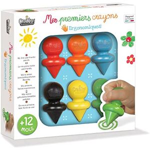 CREA LIGN Mes Premiers Crayons Ergonomiques X6 - Crayons - Publicité CREA LIGN Mes Premiers Crayons Ergonomiques X6 - Crayons - Publicité