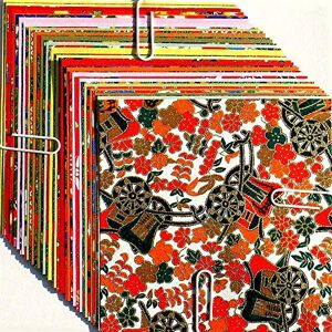 Showa Grimm Origami Assortiment de Papier Washi à Motifs Japonais Traditionnels (Yuzen Washi) et de Papier Washi uni (Mingei Washi) Motifs et Couleurs Assortis 40 feuilles au total 10cm x 10cm - Publicité Showa Grimm Origami Assortiment de Papier Washi à Motifs Japonais Traditionnels (Yuzen Washi) et de Papier Washi uni (Mingei Washi) Motifs et Couleurs Assortis 40 feuilles au total 10cm x 10cm - Publicité