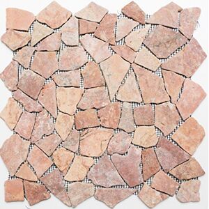 conwire Mosaik-Netzwerk Lot de 10 feuilles de mosaïque Ciot uni Rossoverona En marbre naturel Dimensions : 15-69 x 8 mm Dimensions de la feuille : 305 x 305 mm - Publicité conwire Mosaik-Netzwerk Lot de 10 feuilles de mosaïque Ciot uni Rossoverona En marbre naturel Dimensions : 15-69 x 8 mm Dimensions de la feuille : 305 x 305 mm - Publicité