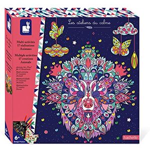Janod Boîte Multi-activités 17 Réalisations Animaux Les Ateliers du Calme Kit Loisir Créatif Enfant Apprentissage Motricité Fine et Créativité Dès 6 ans, J07955 - Publicité Janod Boîte Multi-activités 17 Réalisations Animaux Les Ateliers du Calme Kit Loisir Créatif Enfant Apprentissage Motricité Fine et Créativité Dès 6 ans, J07955 - Publicité