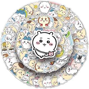 Bric Dodo Lot de 100 autocollants Chiikawa pour ordinateur portable, voiture, scrapbooking, téléphone, skateboard, valise, vélo, autocollants personnalisés pour adolescents, garçons, filles, adultes - Publicité Bric Dodo Lot de 100 autocollants Chiikawa pour ordinateur portable, voiture, scrapbooking, téléphone, skateboard, valise, vélo, autocollants personnalisés pour adolescents, garçons, filles, adultes - Publicité