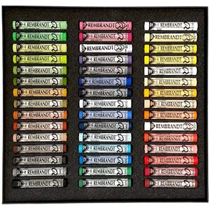 Talens Royal Lot de 45 crayons pastels Rembrandt extra fins Qualité artistique - Publicité Talens Royal Lot de 45 crayons pastels Rembrandt extra fins Qualité artistique - Publicité
