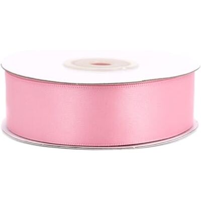 Creativery Rouleau de ruban en satin, 10 m x 25 mm, ruban double-face pour décorer un cadeau, pour un mariage, un baptême, un anniversaire Rosa 148 - Publicité Creativery Rouleau de ruban en satin, 10 m x 25 mm, ruban double-face pour décorer un cadeau, pour un mariage, un baptême, un anniversaire Rosa 148 - Publicité