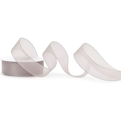 Creativery Ruban en organza 25 mm x 25 m Choix de couleurs 3/6/12/25/38 mm Transparent, résistant aux couleurs et lavable Ruban pour mariage, emballage cadeau, décoration, bricolage Taupe 823 - Publicité Creativery Ruban en organza 25 mm x 25 m Choix de couleurs 3/6/12/25/38 mm Transparent, résistant aux couleurs et lavable Ruban pour mariage, emballage cadeau, décoration, bricolage Taupe 823 - Publicité