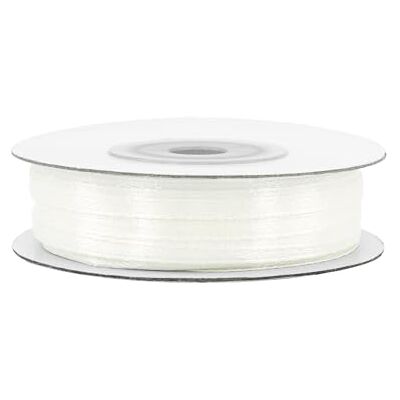 Creativery Rouleau de ruban de satin de 50 m x 3 mm // Ruban décoratif pour mariage, baptême (ivoire/ivoire 810) - Publicité Creativery Rouleau de ruban de satin de 50 m x 3 mm // Ruban décoratif pour mariage, baptême (ivoire/ivoire 810) - Publicité
