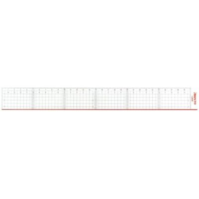 Aristo Massstab - 30cm Acrylique transparent - Règle de mesure - Publicité Aristo Massstab - 30cm Acrylique transparent - Règle de mesure - Publicité