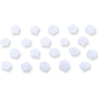 Creativery Lot de 20 roses en satin de 15 mm Couleurs au choix : 10/15/20/30/60 mm Couleurs résistantes et lavables Petites roses en tissu à coudre Pour travaux manuels, couture, collage - Publicité Creativery Lot de 20 roses en satin de 15 mm Couleurs au choix : 10/15/20/30/60 mm Couleurs résistantes et lavables Petites roses en tissu à coudre Pour travaux manuels, couture, collage - Publicité