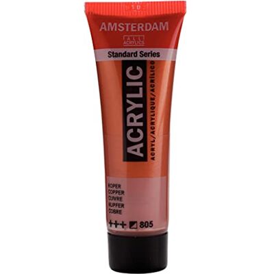 Amsterdam Standard Series Acrylic Tube 20ml Cuivre 805 (17048050) - Publicité Amsterdam Standard Series Acrylic Tube 20ml Cuivre 805 (17048050) - Publicité