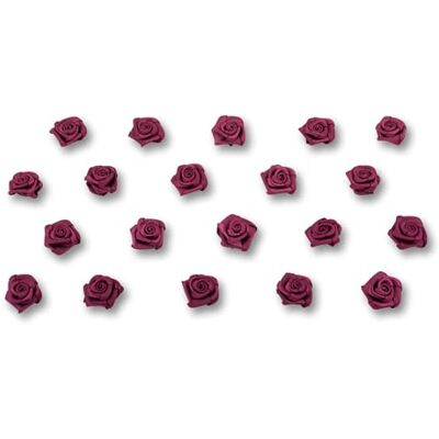 Creativery Lot de 20 roses en satin de 15 mm Couleurs au choix : 10/15/20/30/60 mm Couleurs résistantes et lavables Petites roses en tissu à coudre Pour travaux manuels, couture, collage - Publicité Creativery Lot de 20 roses en satin de 15 mm Couleurs au choix : 10/15/20/30/60 mm Couleurs résistantes et lavables Petites roses en tissu à coudre Pour travaux manuels, couture, collage - Publicité