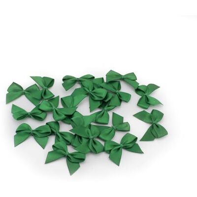Creativery Lot de 20 nœuds en satin 25 x 30 mm – Couleurs résistantes et lavables – Petits nœuds à coudre – Nœuds cadeaux prêts à l'emploi, pour décorer, bricoler, coller – Vert foncé - Publicité Creativery Lot de 20 nœuds en satin 25 x 30 mm – Couleurs résistantes et lavables – Petits nœuds à coudre – Nœuds cadeaux prêts à l'emploi, pour décorer, bricoler, coller – Vert foncé - Publicité