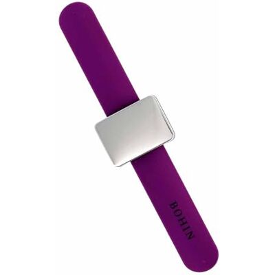 Bohin Magnétique Épingle Bracelet, Mixed, Violet, 24 x 3 cm - Publicité Bohin Magnétique Épingle Bracelet, Mixed, Violet, 24 x 3 cm - Publicité