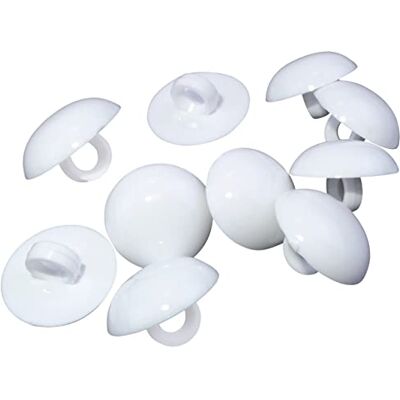 AERZETIX C56558 Lot de 10 Boutons à coudre ronds Ø12.8x8.7 mm blancs en plastique ouverture 3 mm mercerie couture vêtements artisanat mode tricot décoration - Publicité AERZETIX C56558 Lot de 10 Boutons à coudre ronds Ø12.8x8.7 mm blancs en plastique ouverture 3 mm mercerie couture vêtements artisanat mode tricot décoration - Publicité