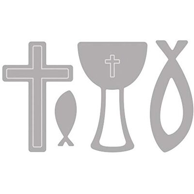 Kit de découpage pour Confirmation et Communion - Assorti - Publicité Kit de découpage pour Confirmation et Communion - Assorti - Publicité