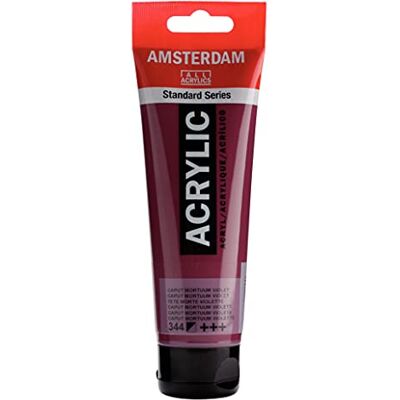 Peinture acrylique série Standard Royal Talens Amsterdam - Caput Mortuum Violet - Publicité Peinture acrylique série Standard Royal Talens Amsterdam - Caput Mortuum Violet - Publicité