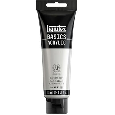 Liquitex - Basics - Blanc iridescent - 118ml - Peinture acrylique - Publicité Liquitex - Basics - Blanc iridescent - 118ml - Peinture acrylique - Publicité