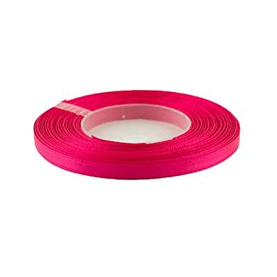 Creativery Rouleau de ruban de satin de 32 m x 6 mm (051 fuchsia) Ruban décoratif pour mariage, baptême 7 mm 5 mm - Publicité Creativery Rouleau de ruban de satin de 32 m x 6 mm (051 fuchsia) Ruban décoratif pour mariage, baptême 7 mm 5 mm - Publicité