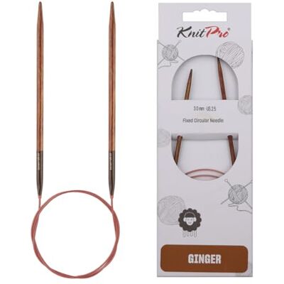 KnitPro Ginger Birk 40cm 3,00mm - aiguilles à tricoter - Publicité KnitPro Ginger Birk 40cm 3,00mm - aiguilles à tricoter - Publicité