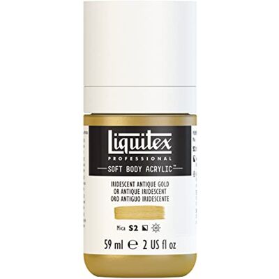 Liquitex Professional Acrylique Soft Body 59ml Or Antique - Publicité Liquitex Professional Acrylique Soft Body 59ml Or Antique - Publicité