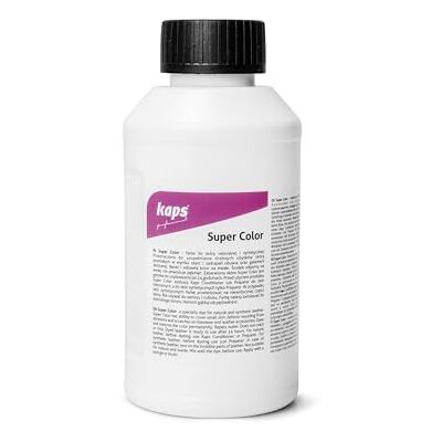 Kaps Peinture de Teinture pour Cuir et Textiles Naturels et Synthétiques, Super Color, 82 Couleurs Standard et Métalliques, Big Bottle 500ml 16.9 fl. Oz. (119 Gris Pâle) - Publicité Kaps Peinture de Teinture pour Cuir et Textiles Naturels et Synthétiques, Super Color, 82 Couleurs Standard et Métalliques, Big Bottle 500ml 16.9 fl. Oz. (119 Gris Pâle) - Publicité