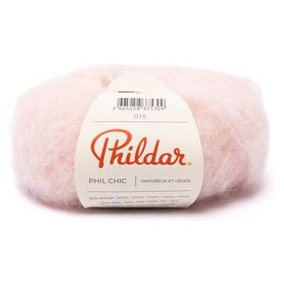 Phildar - Chic nude - Mohair-laine - Yarn - Publicité Phildar - Chic nude - Mohair-laine - Yarn - Publicité