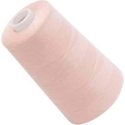 AERZETIX C72602 Bobine cône de fil à coudre 120 (40/2) 4000 m en polyester couleur rose poudre pâle confection mercerie ficelle cordon couture vêtements maroquinerie - Publicité AERZETIX C72602 Bobine cône de fil à coudre 120 (40/2) 4000 m en polyester couleur rose poudre pâle confection mercerie ficelle cordon couture vêtements maroquinerie - Publicité