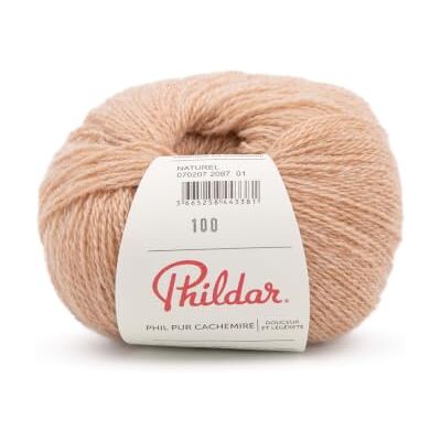 Phildar Pelote de Laine Phil Pur Cachemire Laine à Crocheter et à Tricoter 100% CACHEMIRE Aiguille n°3 Couleur BLANC - Publicité Phildar Pelote de Laine Phil Pur Cachemire Laine à Crocheter et à Tricoter 100% CACHEMIRE Aiguille n°3 Couleur BLANC - Publicité