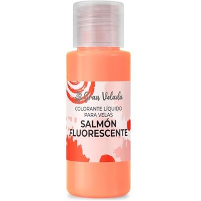 GRAN VELADA Colorant liquide pour bougies saumon fluorescent Facile à utiliser, concentré et rentable Ajoute de l'énergie et de la vitalité à vos créations en quelques gouttes 30 ml - Publicité GRAN VELADA Colorant liquide pour bougies saumon fluorescent Facile à utiliser, concentré et rentable Ajoute de l'énergie et de la vitalité à vos créations en quelques gouttes 30 ml - Publicité