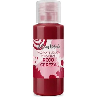 GRAN VELADA Colorant liquide pour bougies rouges cerises 30 ml Idéal pour bougies artisanales Prêt à l'emploi Pigment de qualité - Publicité GRAN VELADA Colorant liquide pour bougies rouges cerises 30 ml Idéal pour bougies artisanales Prêt à l'emploi Pigment de qualité - Publicité
