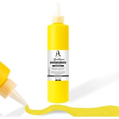 SÜDOR Teinture pour tissu 500 ml. Teinture textile résistante au lavage. Teinture pour tissus clairs. Lavable en machine, résistante au lavage. (jaune fluo) - Publicité SÜDOR Teinture pour tissu 500 ml. Teinture textile résistante au lavage. Teinture pour tissus clairs. Lavable en machine, résistante au lavage. (jaune fluo) - Publicité