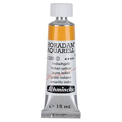 Schmincke HORADAM® AQUARELL aquarelle d'artiste extra-fine, Jaune indien 15 ml - Publicité Schmincke HORADAM® AQUARELL aquarelle d'artiste extra-fine, Jaune indien 15 ml - Publicité