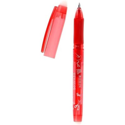 Bohin Kekalor 2in1 erasable thermosensitive pen red -1pc - Publicité Bohin Kekalor 2in1 erasable thermosensitive pen red -1pc - Publicité
