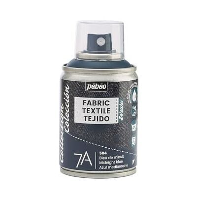 Pebeo - SPRAY 7A AZUL - BLEU NORD - 100 ml - Peinture pour tissus - Publicité Pebeo - SPRAY 7A AZUL - BLEU NORD - 100 ml - Peinture pour tissus - Publicité