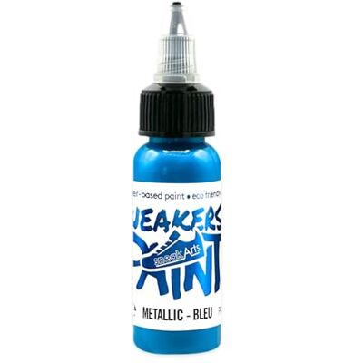 SneakArts Peinture metallisée pour Cuir Bleu 30ml - Publicité SneakArts Peinture metallisée pour Cuir Bleu 30ml - Publicité