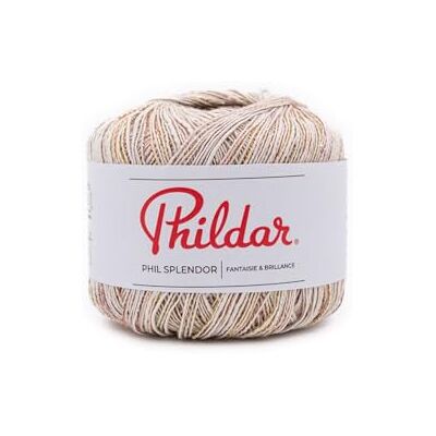 Phildar - Splendor - Beige - Coton - yarn - Publicité Phildar - Splendor - Beige - Coton - yarn - Publicité