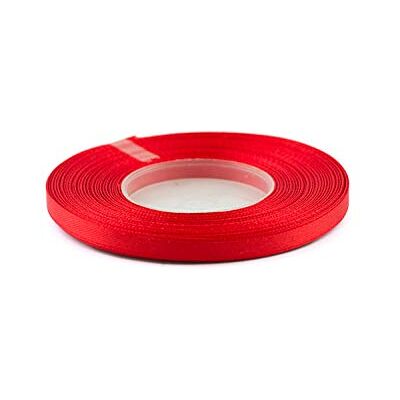 Creativery Ruban satiné 32 m 6 mm/30 couleurs au choix 055 rot - Publicité Creativery Ruban satiné 32 m 6 mm/30 couleurs au choix 055 rot - Publicité